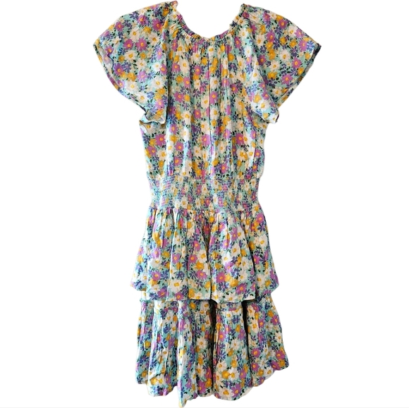 NWT Patrons Of Peace Daisy Sundress Floral Print Mini Feminine Sun Dress Size XS - Picture 2 of 15